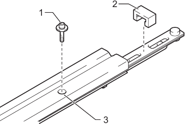 Installing or removing the shear blades - Step 10