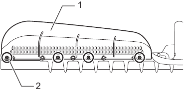 Removing/installing the chip receiver - For UH013G