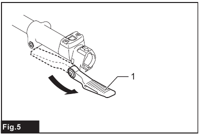 Mounting the attachment pipe - Step 1
