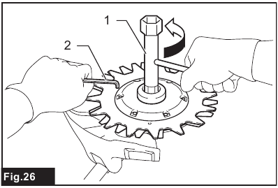 Replacing the cutter blades - Step 6
