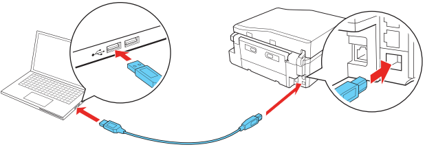 If setup is unable to find the printer