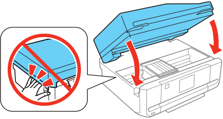 Install ink cartridges - Step 5