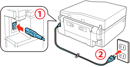 Turn on and configure - Step 1