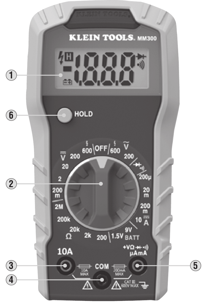Klein Tools MM300 ManualRanging Digital Multimeter Manual ManualsLib