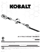 Kobalt 970802 Manual