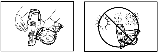 Maintenance of nailer - Step 2