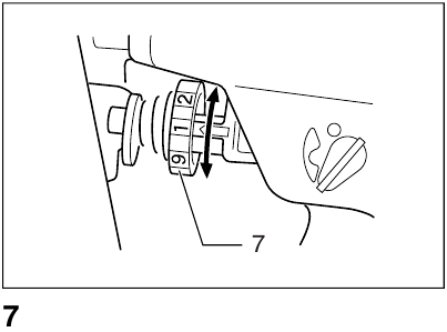 Adjusting depth of nailing