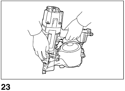 Maintenance of nailer - Step 4