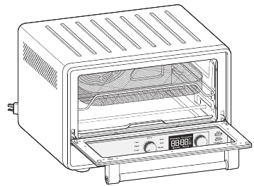 Rack position - Example 1 - Air Fry