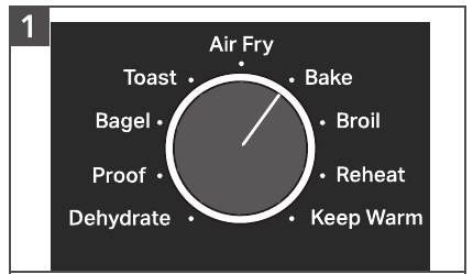 USING THE BAKE FUNCTION - Step 1