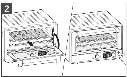 USING THE BROIL FUNCTION - Step 2