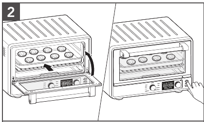 USING THE KEEP WARM FUNCTION - Step 2