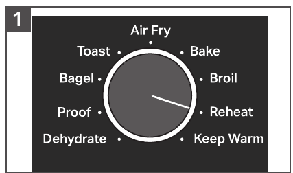 USING THE REHEAT FUNCTION - Step 1