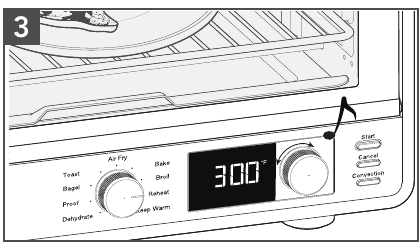 USING THE REHEAT FUNCTION - Step 3