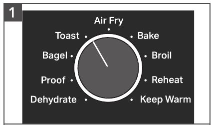 USING THE TOAST FUNCTION - Step 1