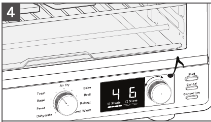 USING THE TOAST FUNCTION - Step 4