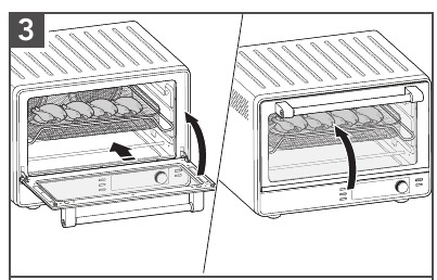 USING THE COOKING FUNCTIONS - Step 3