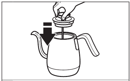 CUSTOMIZING KETTLE LID TENSION & FLOW CONTROL LEVER - Step 2