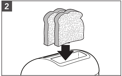 FOR REGULAR BREAD, BAGELS, AND SIMILAR FOODS - Step 2