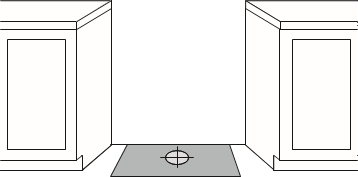 Install the Downdraft System - Floor Venting - Step 1