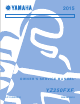 Yamaha YZ 2015 Series Owner's Service Manual