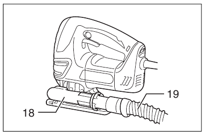 Dust extraction - Step 3