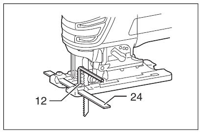 Guide rail adapter set (accessory) - Step 2