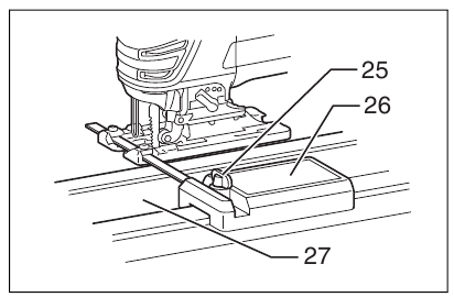 Guide rail adapter set (accessory) - Step 3