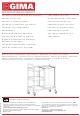 Gima LAUNDRY TROLLEY 3 User Manual