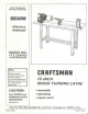 Sears CRAFTSMAN 113.228162 Owner's Manual