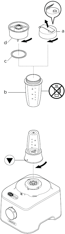 Using The Attachments - Blend-Xtract 2GO