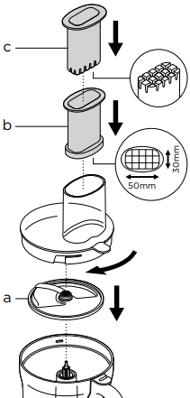 Using The Attachments - Express Dice