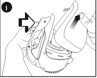 Cleaning and emptying the product - Step 3