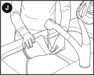 Cleaning and emptying the product - Step 4