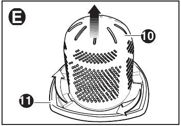 Removing Dust Bowl and Filters - Step 2