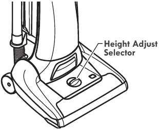 OPERATING INSTRUCTIONS - PILE HEIGHT SETTING