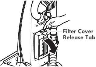PRODUCT CARE - REPLACING HEPA MEDIA EXHAUST FILTER