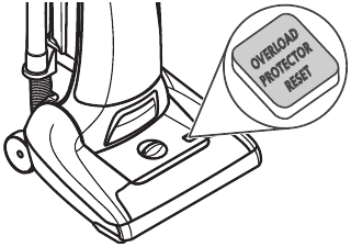 RESETTING THE AGITATOR OVERLOAD PROTECTOR