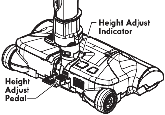 Using - Step 4 - Select a pile height setting