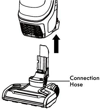 CHECKING CONNECTION HOSE FOR CLOGS - Step 2