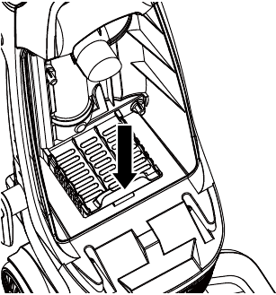 FOAM FILTER CLEANING - Step 4