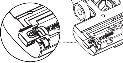 Brush Roll Manual Cleaning - Step 1