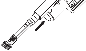 CLEANING WITH THE HAND VACUUM