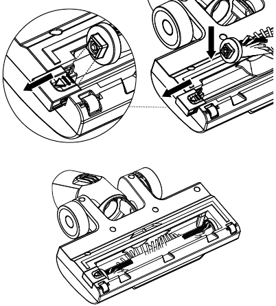 Brush Roll Manual Cleaning - Step 3