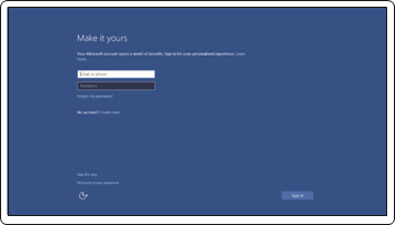 Finish Windows 10 setup - Step 3