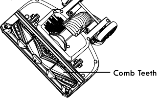 Features - Part 1 - Hair eliminator brushroll