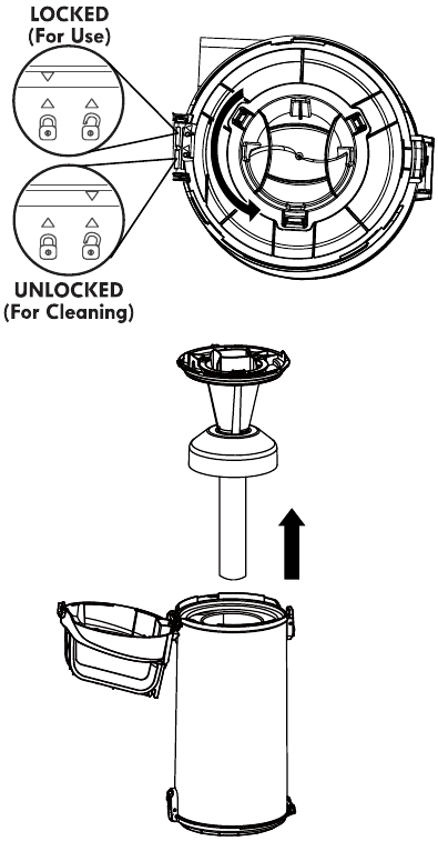 Pre-filter cleaning - Step 2