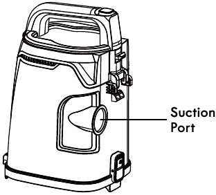 EMPTYING DUST CUP - Step 2 - Remove the clogs