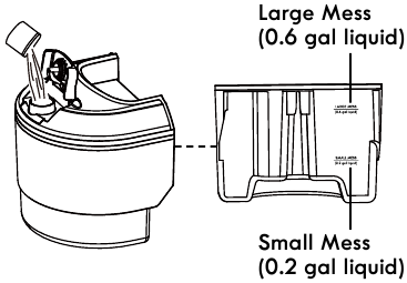 FILLING THE CLEAN WATER TANK - Step 2