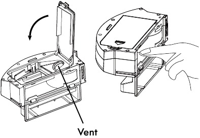 Emptying the Dust Bin and Cleaning Filters - Step 4